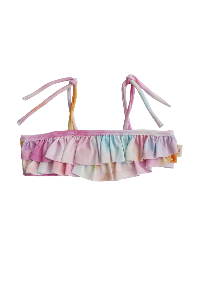 Ruffle Bikini Set - Tie Dye