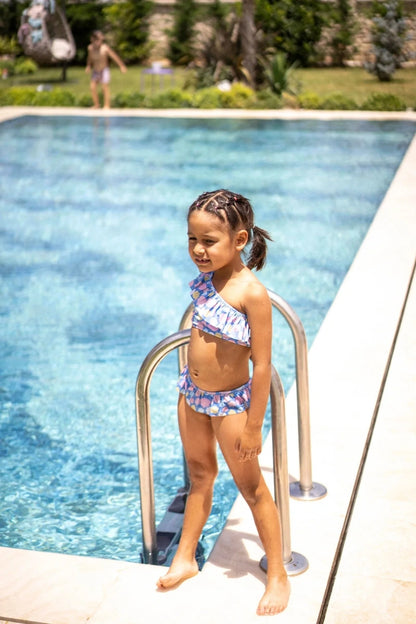 Ruffle Bikini Set - Sea Shell