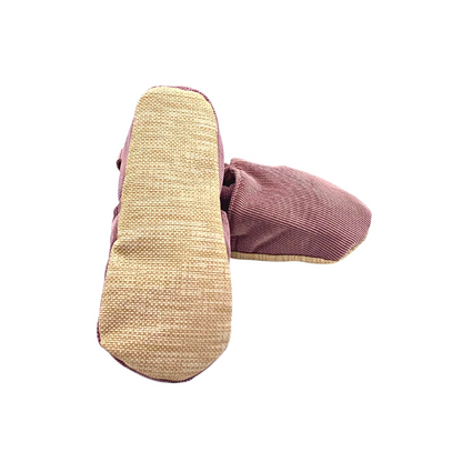 Non-Slip Moccasins - Velvet Pink by Morgedan in Pink, image 4