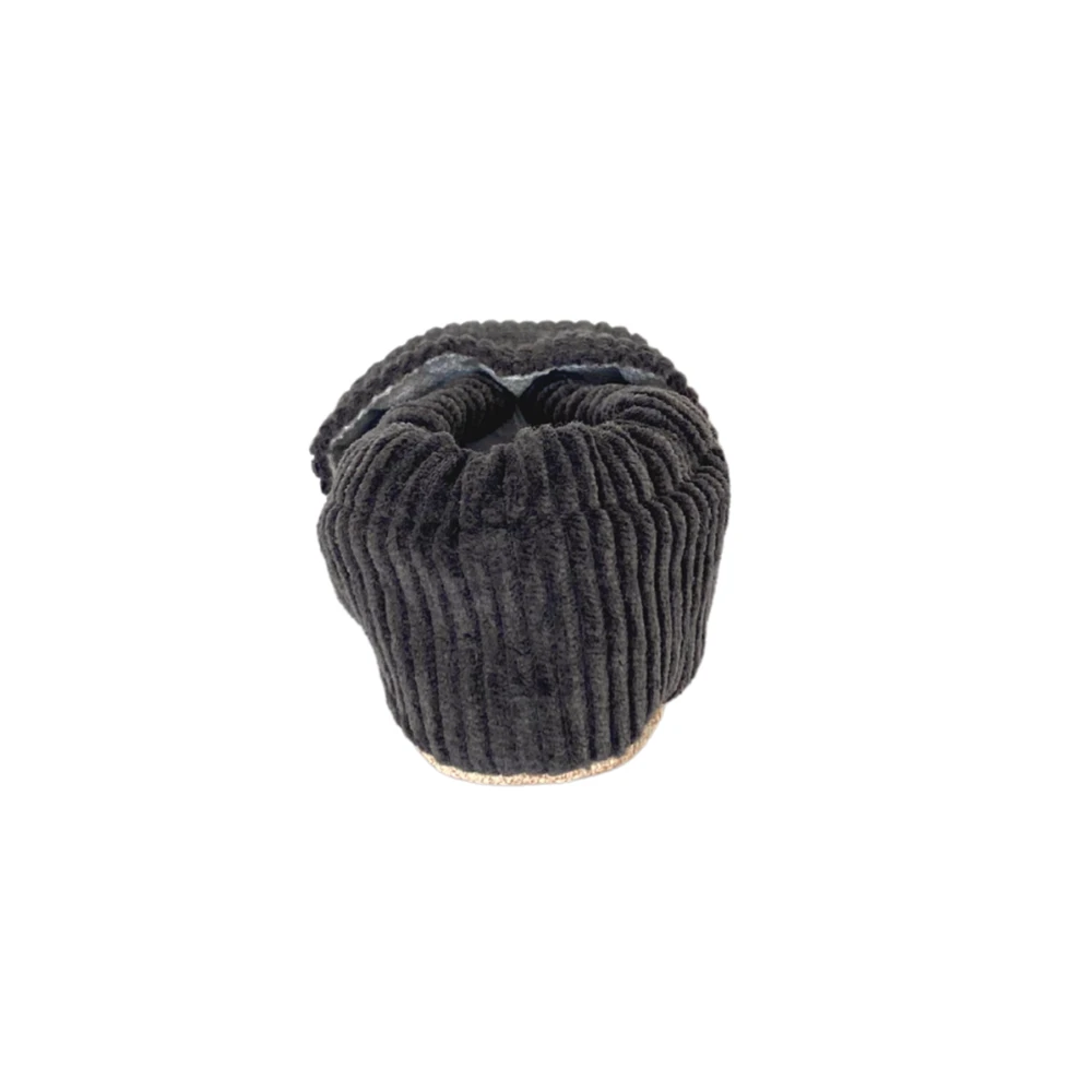 Non-Slip Moccasins - Velvet Grey by Morgedan in Grey, image 3