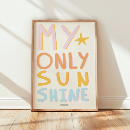 Poster - My Only Sunshine