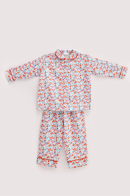 Little Blossom Pyjama - Red
