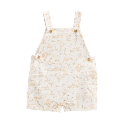 Toile De Jouy Jumpsuit - Beige