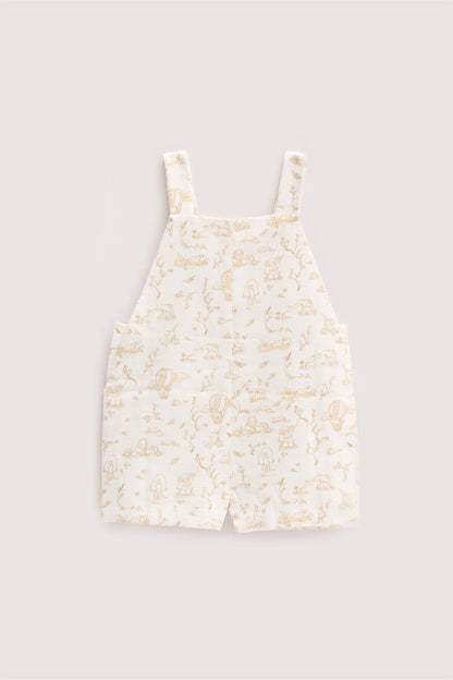 Toile De Jouy Jumpsuit - Beige