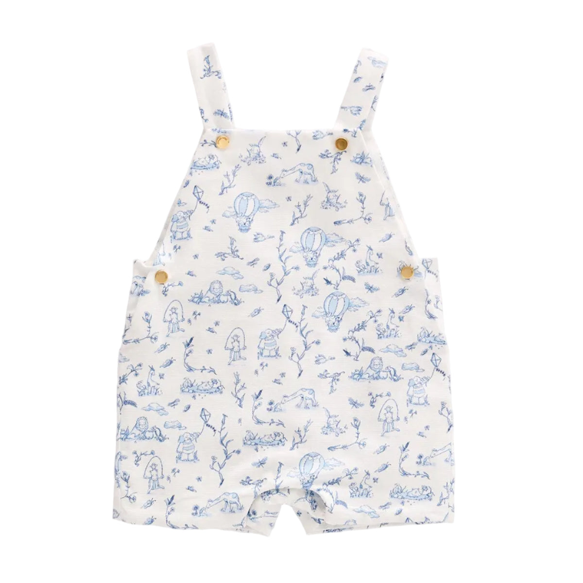 Toile De Jouy Jumpsuit - Blue