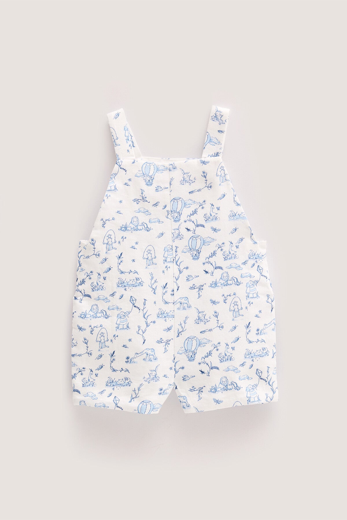 Toile De Jouy Jumpsuit - Blue