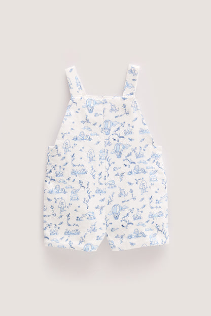 Toile De Jouy Jumpsuit - Blue