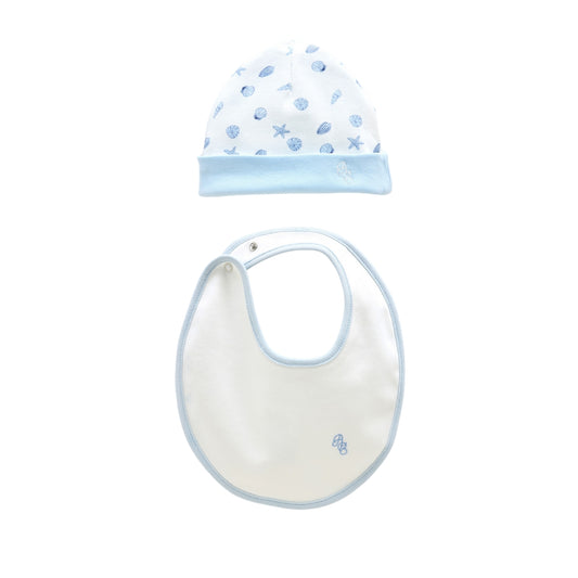 Seashell Hat & Bib