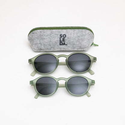 Sunglasses - Olive Green (3-12y)
