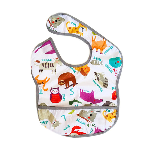 Waterproof Bib - Zoo